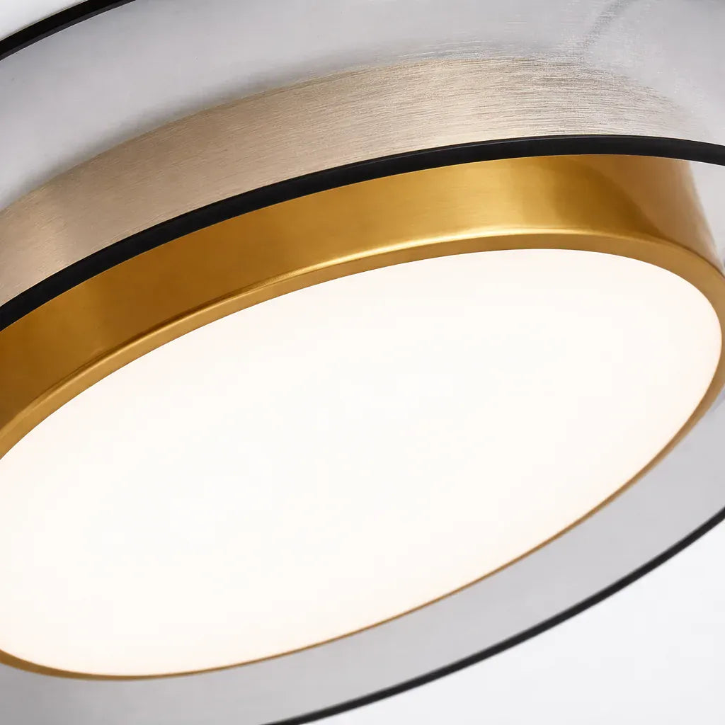 Suspension cuivre et verre - luxia Suspension cuivre et verre – Sublimez votre intérieur avec style unique