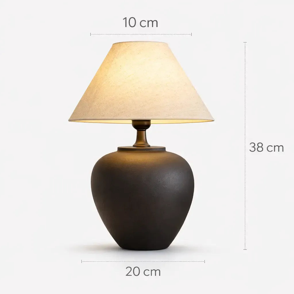 Lampe céramique vintage - Miro Lampadaire céramique : Sublimez votre intérieur avec élégance unique