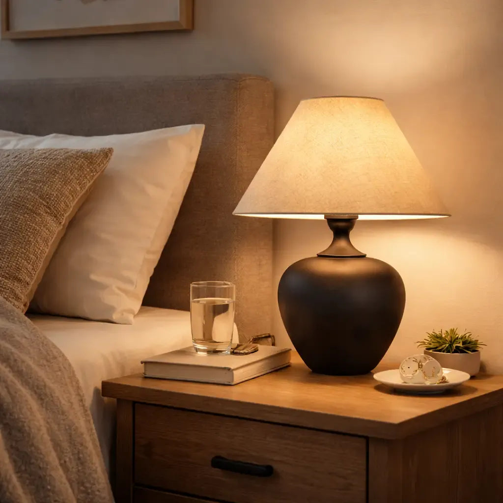 Lampe céramique vintage - Miro Lampadaire céramique : Sublimez votre intérieur avec élégance unique
