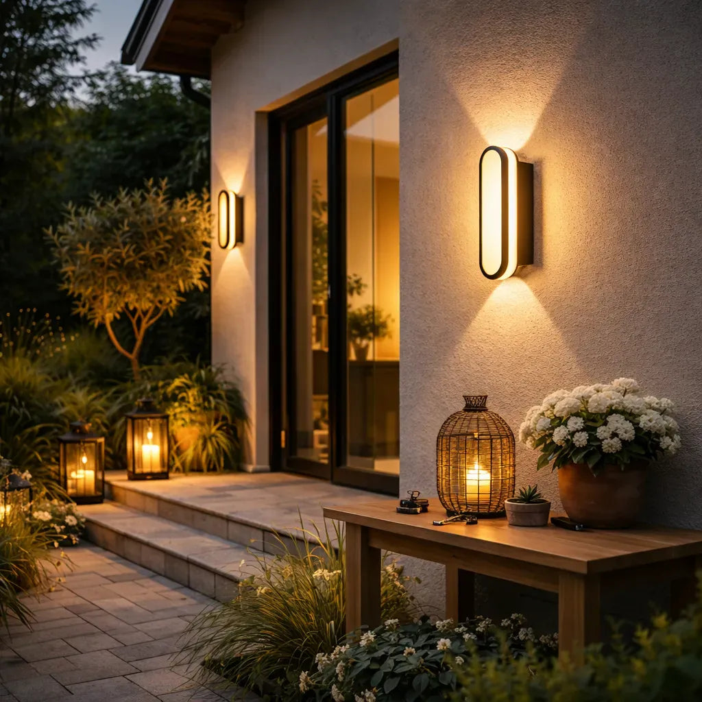 Applique murale extérieure aluminium - Alia Applique murale extérieure aluminium – Illuminez vos espaces avec style