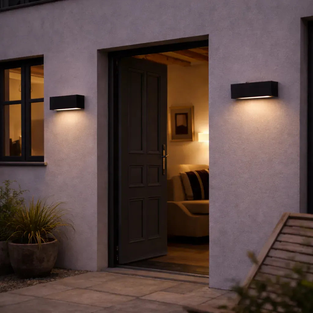 Lampe de jardin murale - Uria Lampe de jardin murale : Illuminez vos espaces avec style et élégance