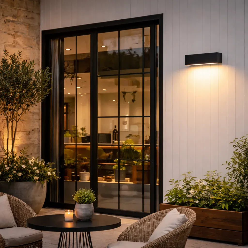 Lampe de jardin murale - Uria Lampe de jardin murale : Illuminez vos espaces avec style et élégance