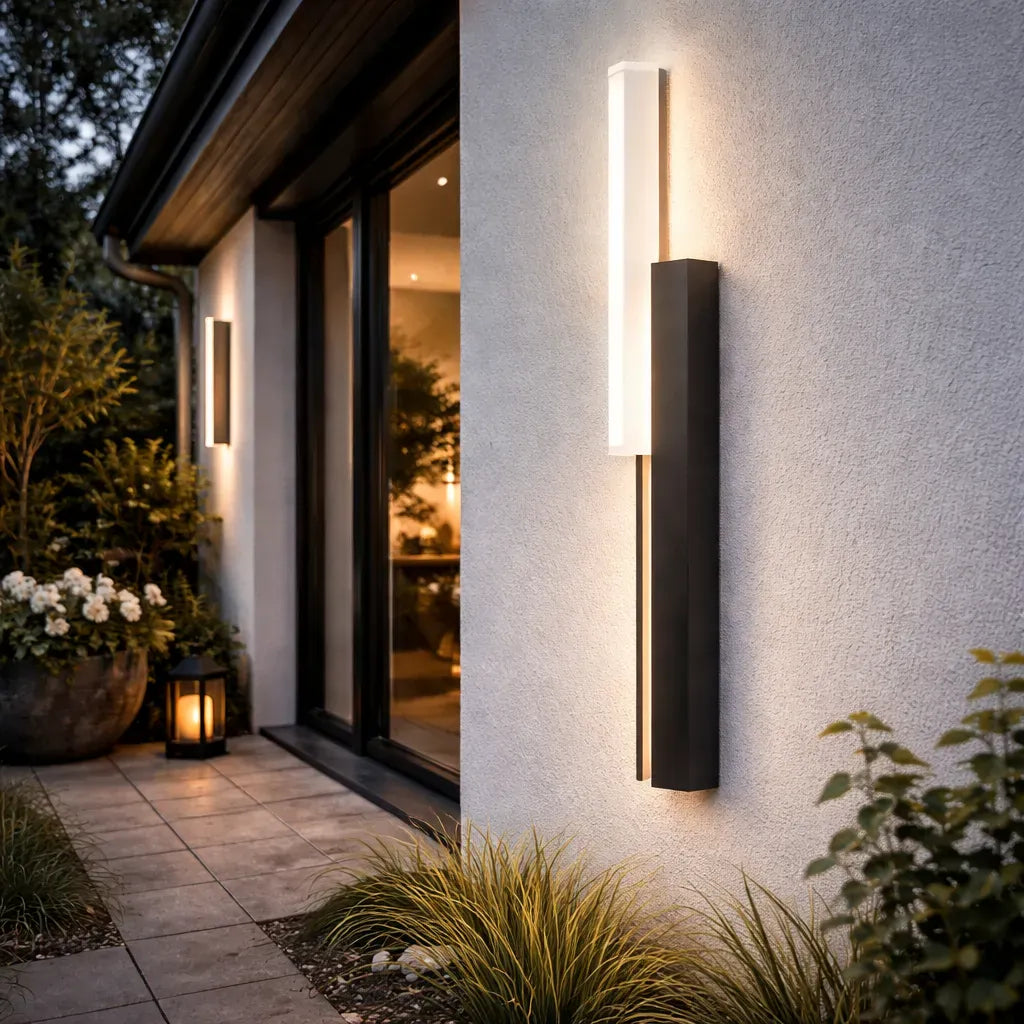 Applique murale extérieure moderne - Zuric Applique murale extérieure moderne – Illuminez votre espace avec style unique