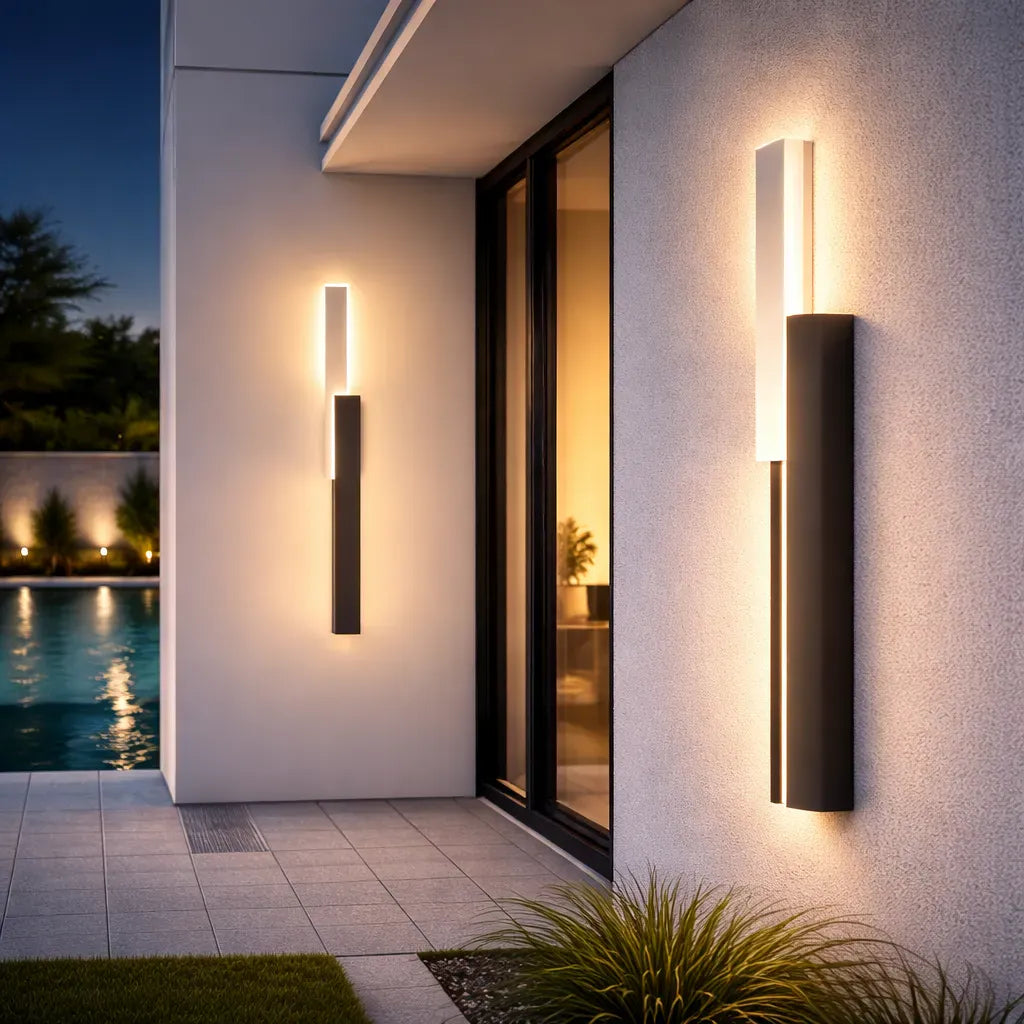 Applique murale extérieure moderne - Zuric Applique murale extérieure moderne – Illuminez votre espace avec style unique