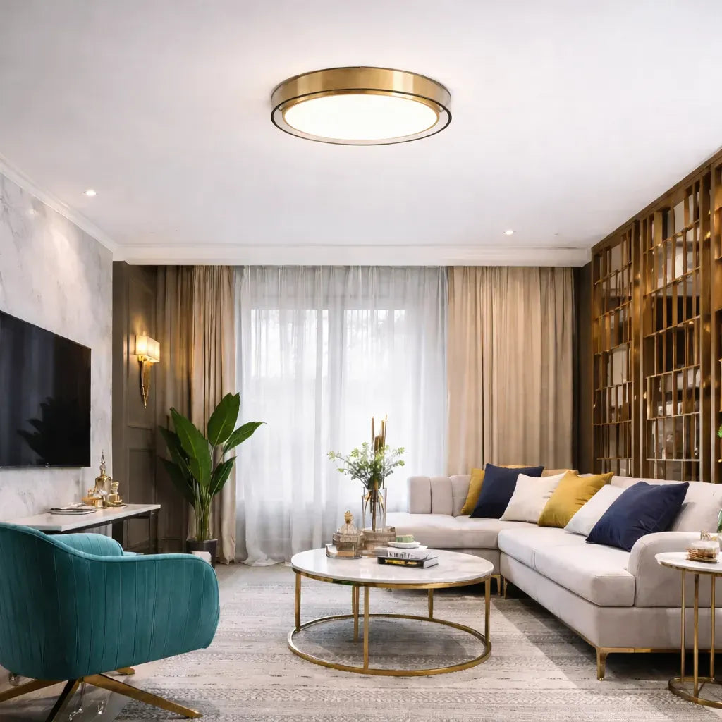Suspension cuivre et verre - luxia Suspension cuivre et verre – Sublimez votre intérieur avec style unique
