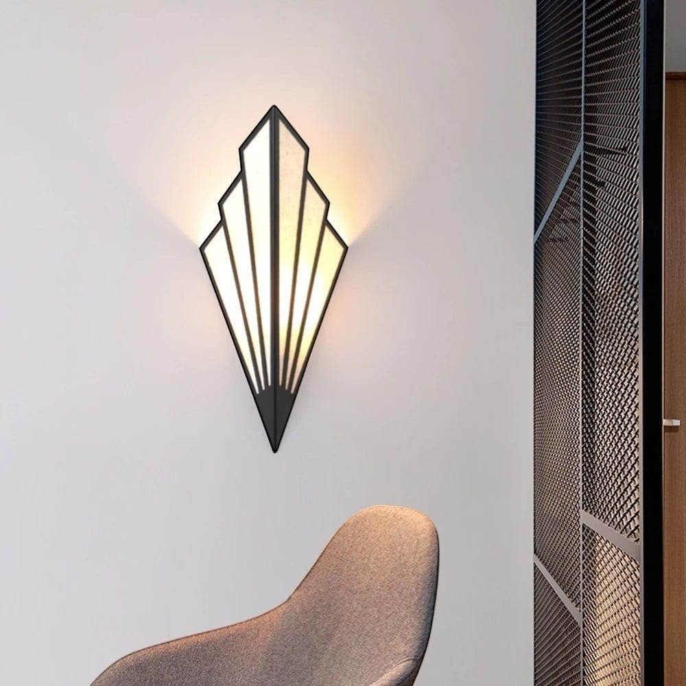 Applique murale triangulaire - Bata Applique murale triangulaire - Bata Effet déco wow