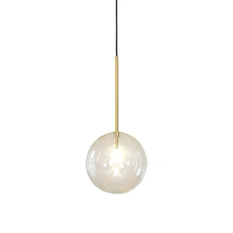 Lustre en verre transparent - Xana Lustre en verre transparent - Xana : Illuminez l'espace
