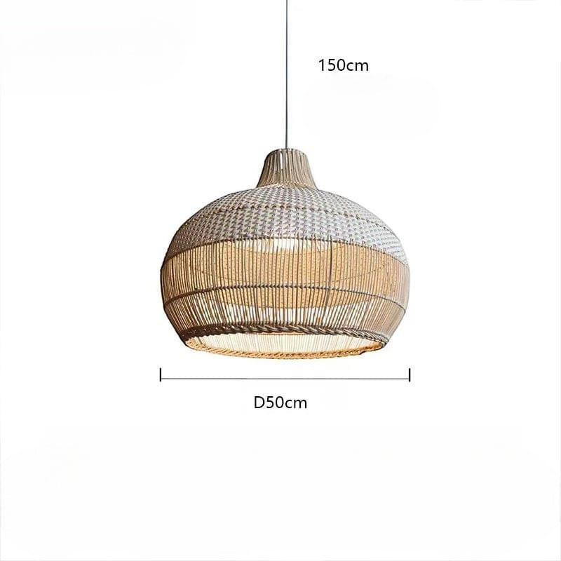 Luminaire en rotin suspendu - Hyota Luminaire en rotin suspendu - Hyota : Un charme naturel