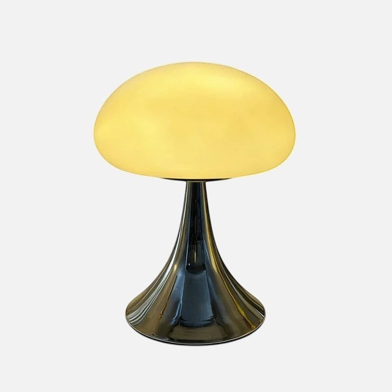 lampe champignon chromé - Satur lampe champignon chromé - Satur : Style lumineux