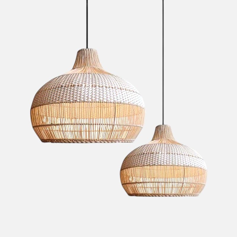 Luminaire en rotin suspendu - Hyota Luminaire en rotin suspendu - Hyota : Un charme naturel