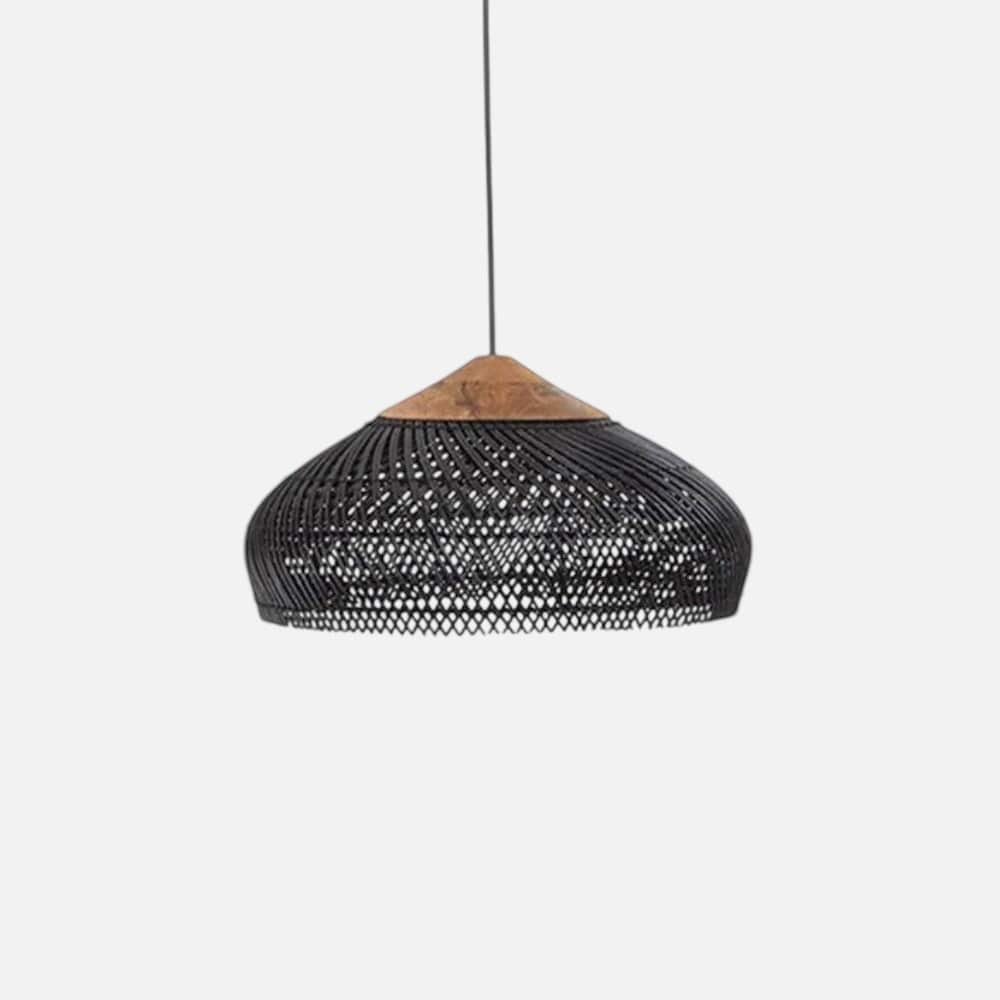 Suspension rotin noir - Astra Suspension rotin noir - Astra Illuminez votre intérieur