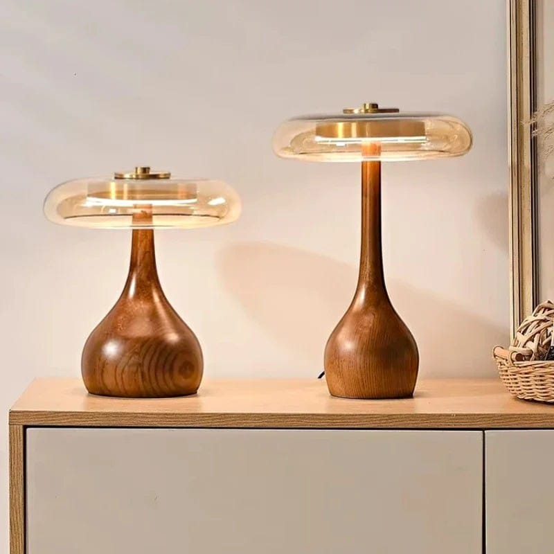 Lampe à poser rétro - Lux Lampe à poser rétro - Lux : sublimez votre déco