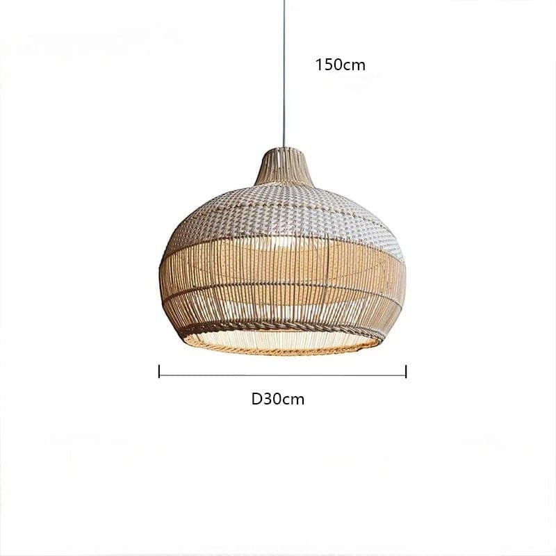 Luminaire en rotin suspendu - Hyota Luminaire en rotin suspendu - Hyota : Un charme naturel
