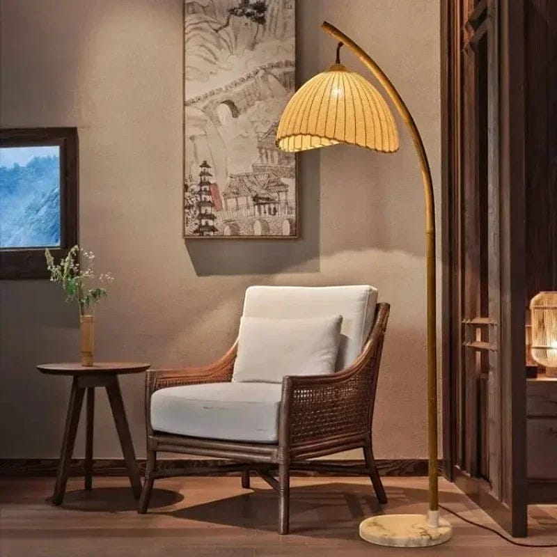 Lampadaire style japonais - Kiro Lampadaire style japonais - Kiro - Illuminez zen