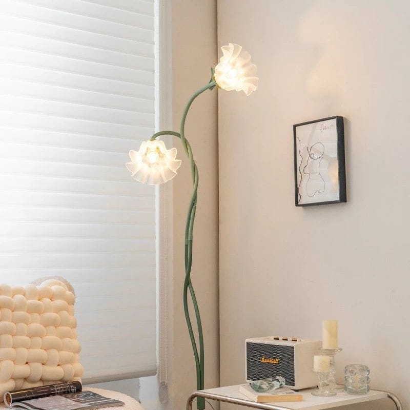 Lampe florale - Lila Lampe florale - Lila