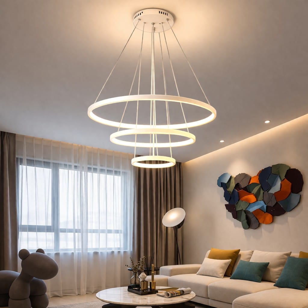Lustre plafond moderne - Olie Lustre plafond moderne - Olie : Apportez du style