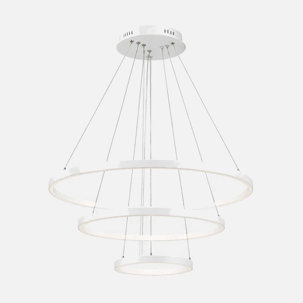 Lustre plafond moderne Olie blanc sur fond uni
