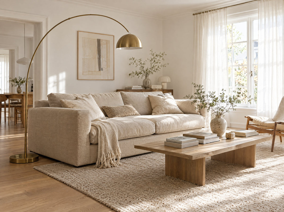 Intérieur éclairé