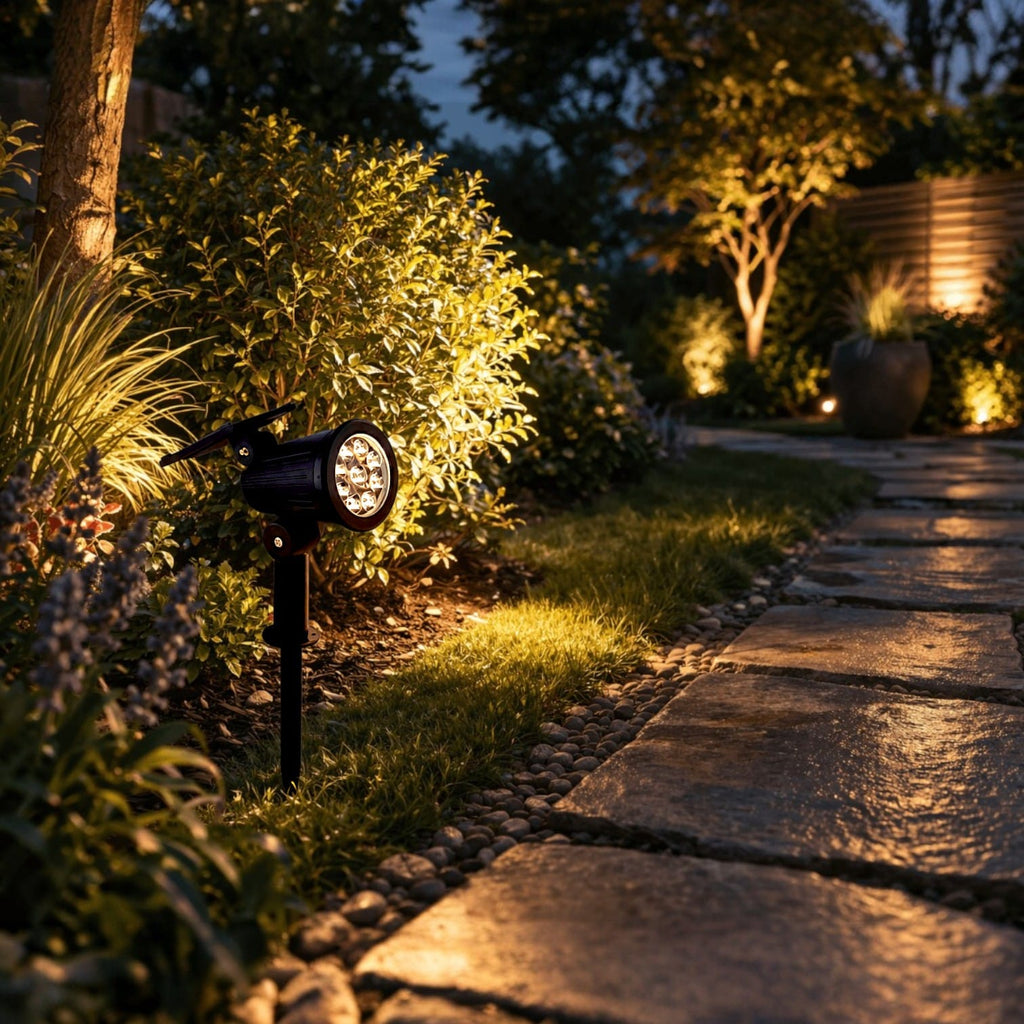 Projecteur exterieur solaire led - Claris Projecteur exterieur solaire led - Claris Éclairez net!