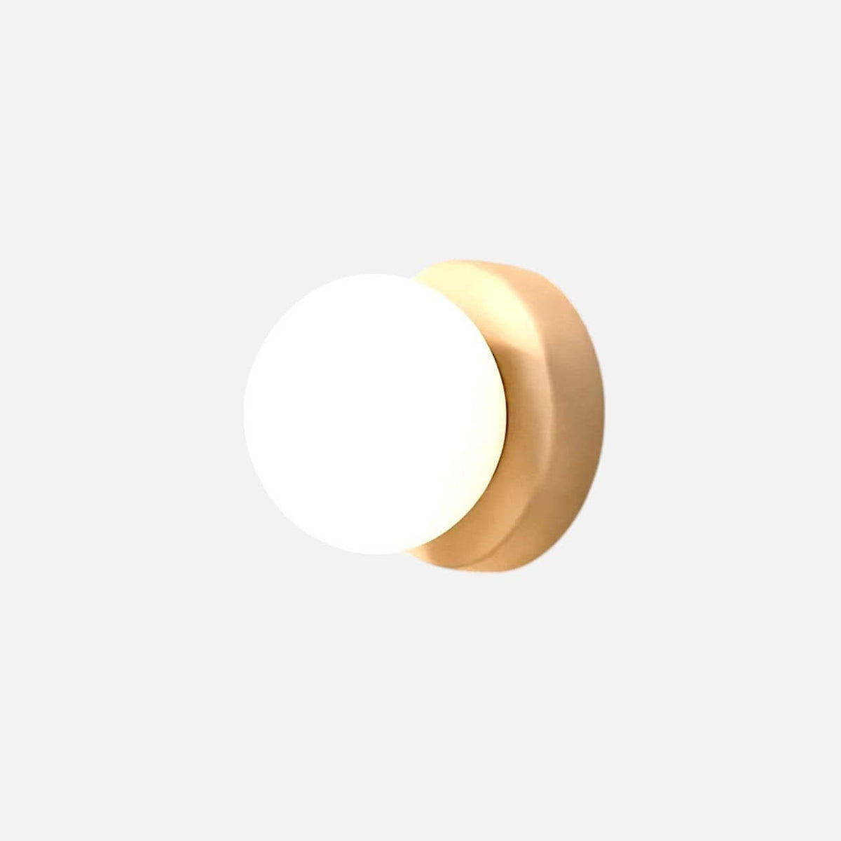 Applique murale boule blanche - Olia Applique murale boule blanche - Olia Sublime déco