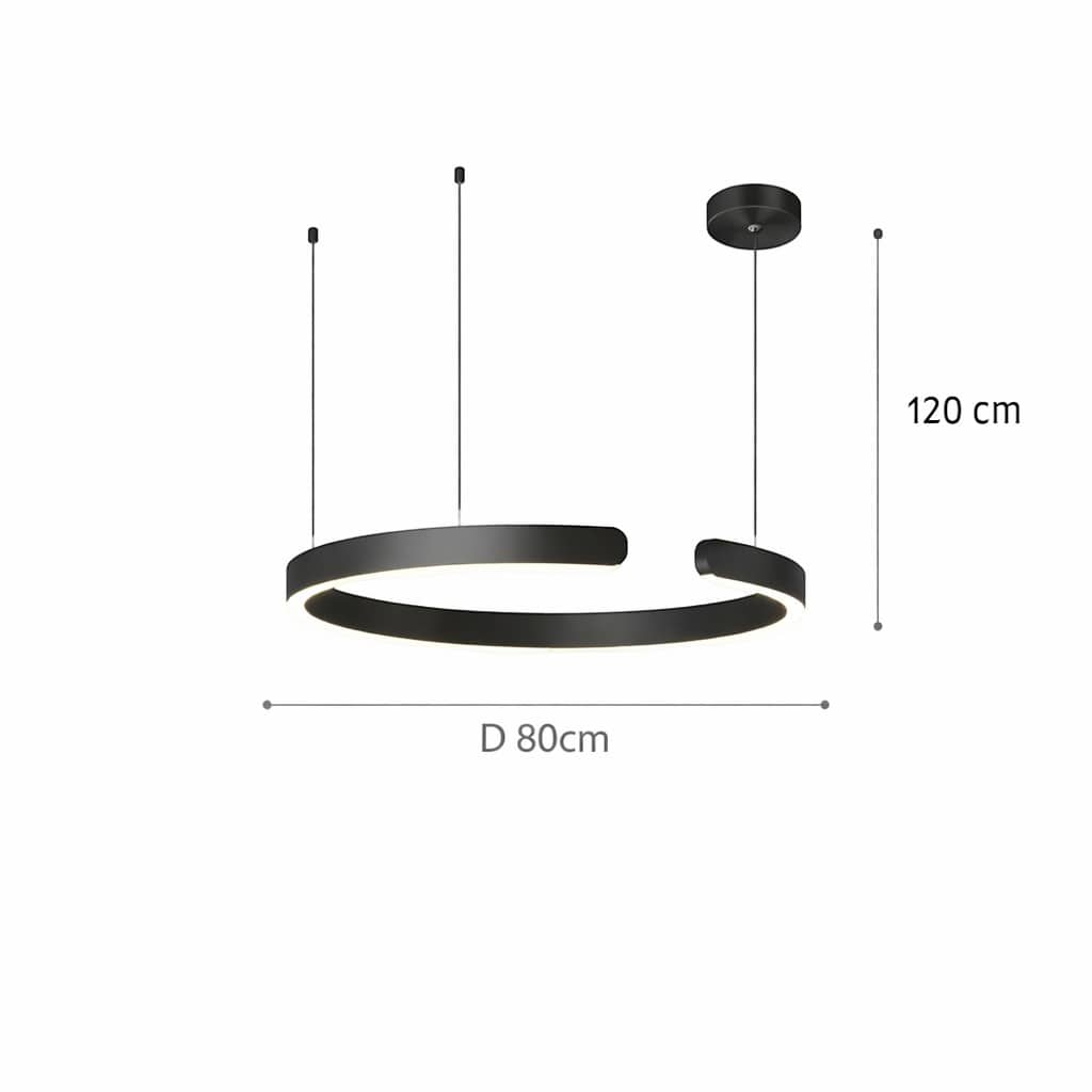 lustre anneau led - Iva lustre anneau led - Iva : Éclairez votre espace