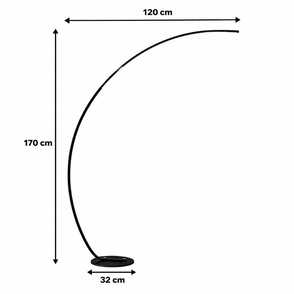 Lampadaire arc led - Kara Lampadaire arc led - Kara : Illuminez votre intérieur