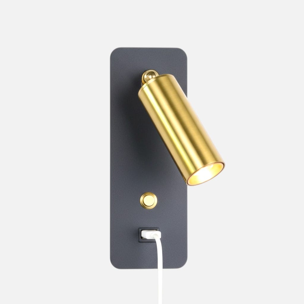 Lampe de chevet murale avec prise usb - alex Lampe de chevet murale avec prise usb - alex Éclairez!