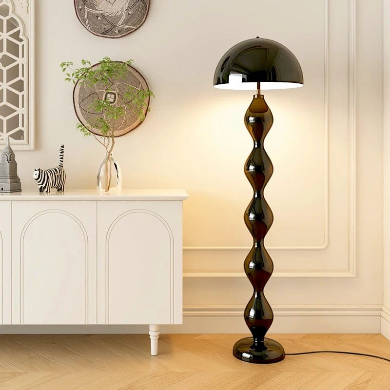 Abat jour lampadaire sur pied - Laro Abat jour lampadaire sur pied - Laro Ambiance chic