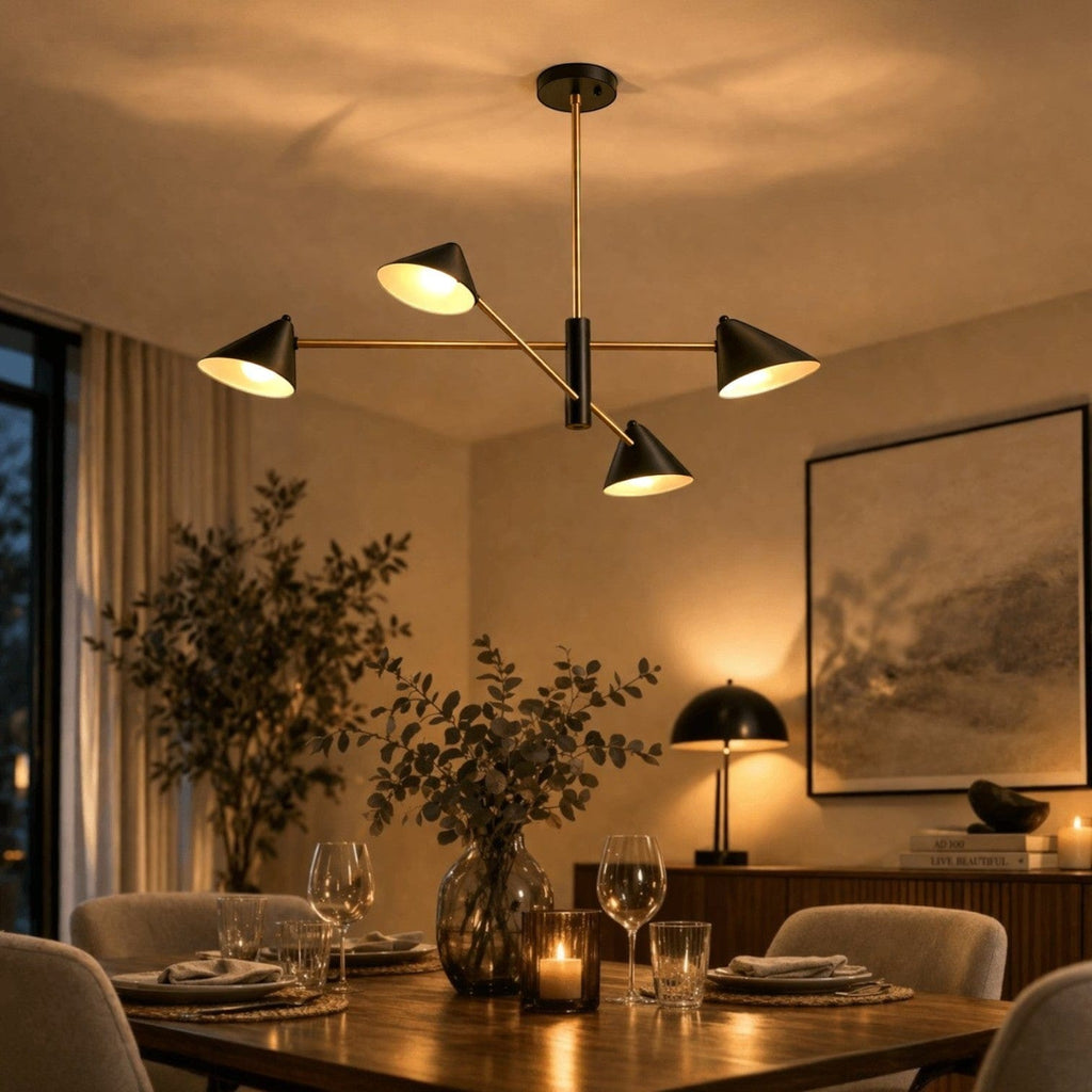 lampe suspendue noire - Lustro lampe suspendue noire - Lustro Éclat immédiat