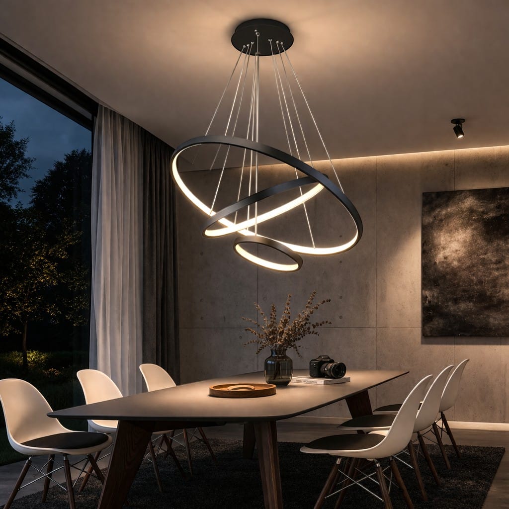 Lustre plafond moderne - Olie Lustre plafond moderne - Olie : Apportez du style
