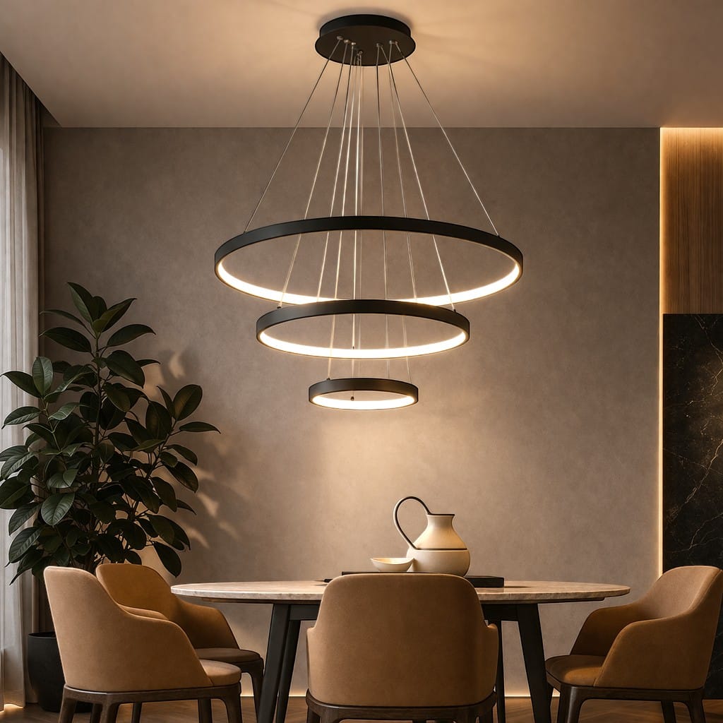 Lustre plafond moderne - Olie Lustre plafond moderne - Olie : Apportez du style