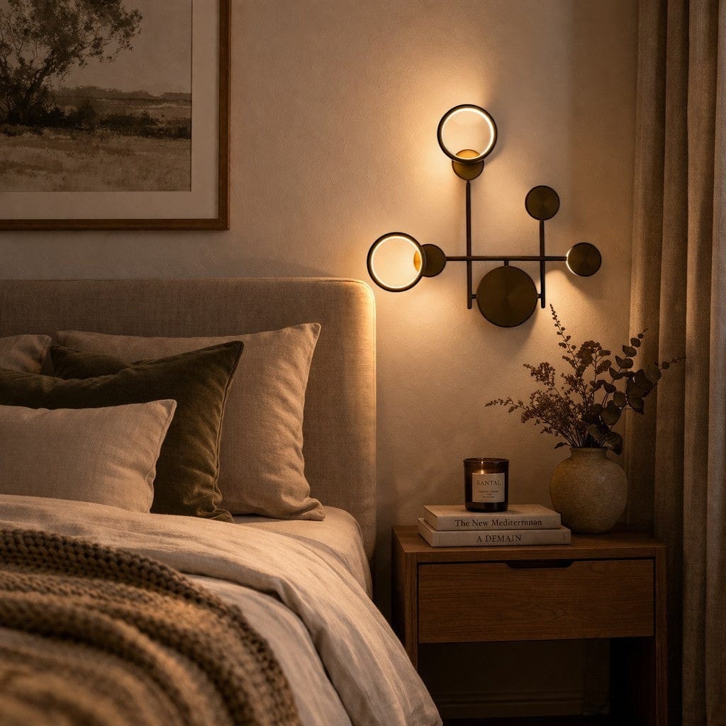 Applique murale cercle led - Yoka Applique murale cercle led - Yoka : illuminez !