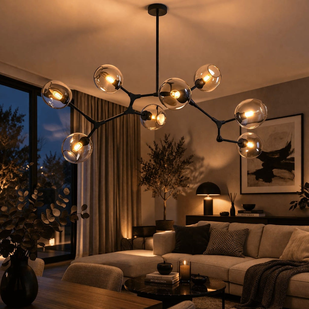 Lustre suspension verre - Hora Lustre suspension verre - Hora Illumine votre intérieur