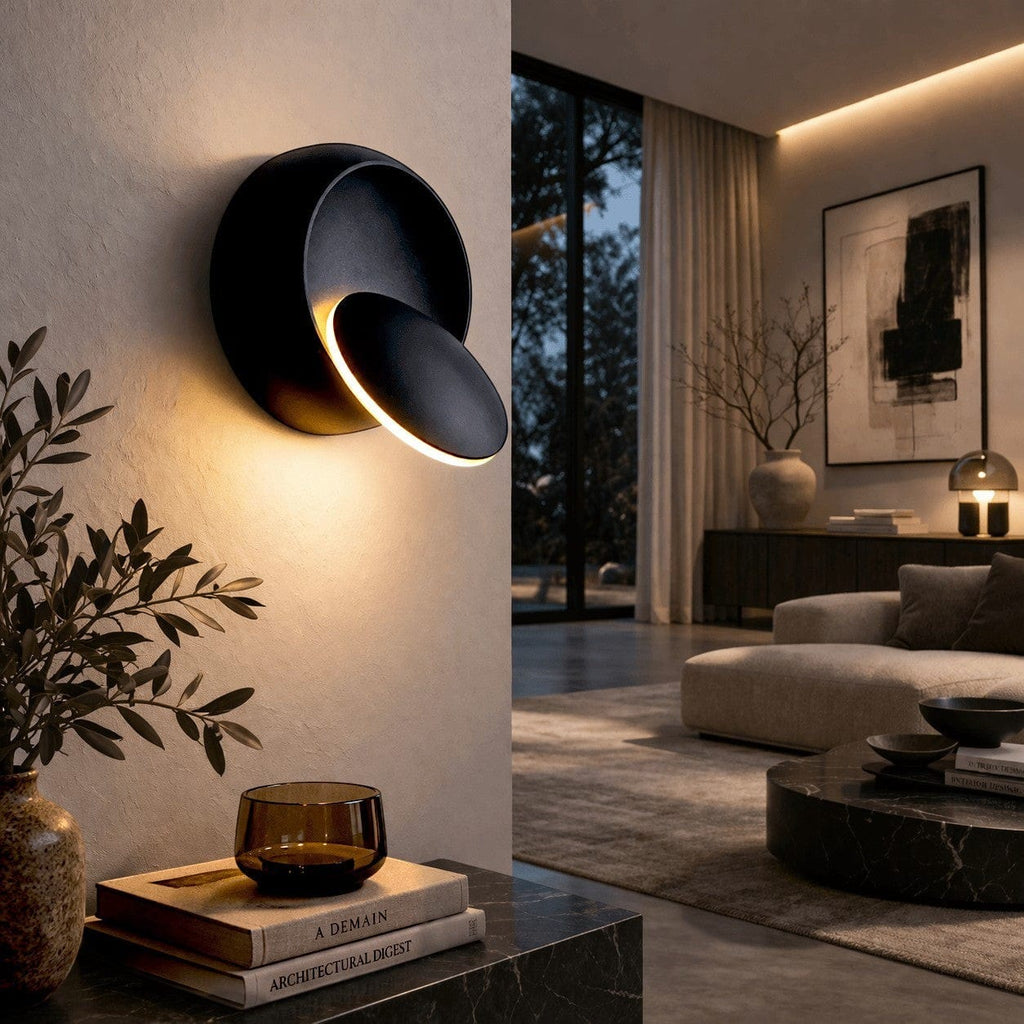 Lampe murale rotative - Satir Lampe murale rotative - Satir Illuminez en un tour