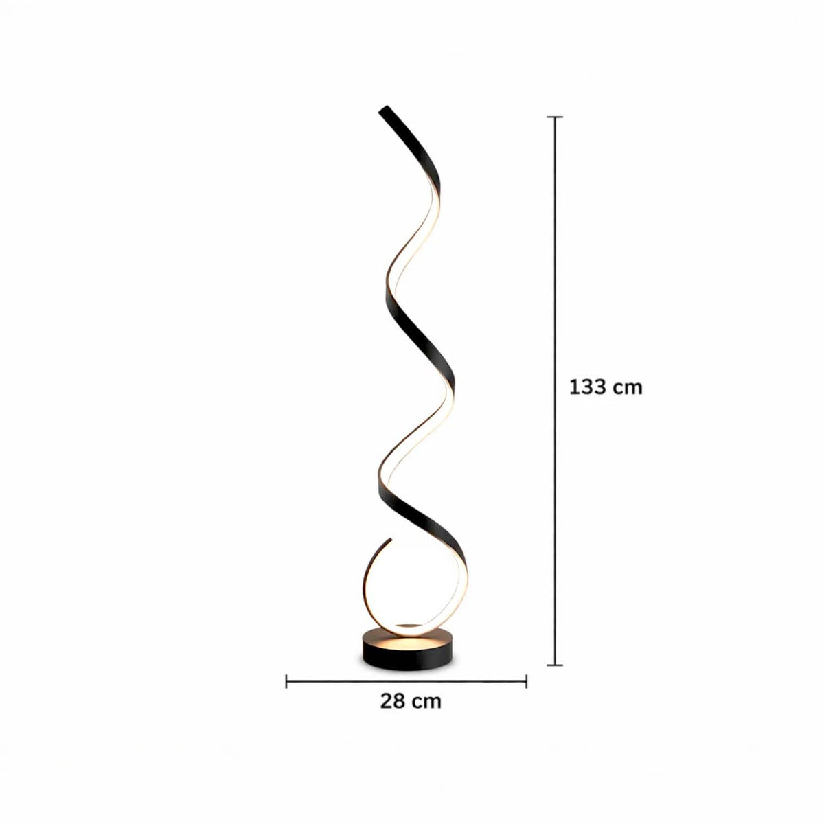 lampadaire led spirale - Sofia lampadaire led spirale - Sofia Illumine votre intérieur
