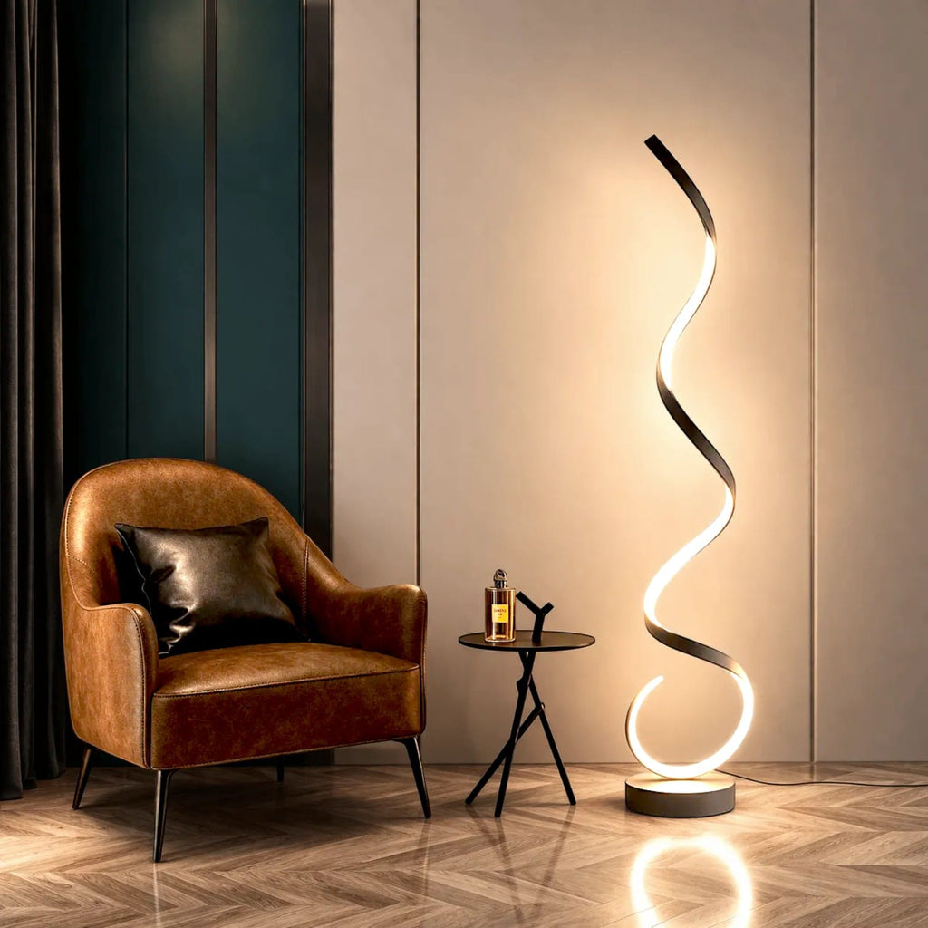 lampadaire led spirale - Sofia lampadaire led spirale - Sofia Illumine votre intérieur