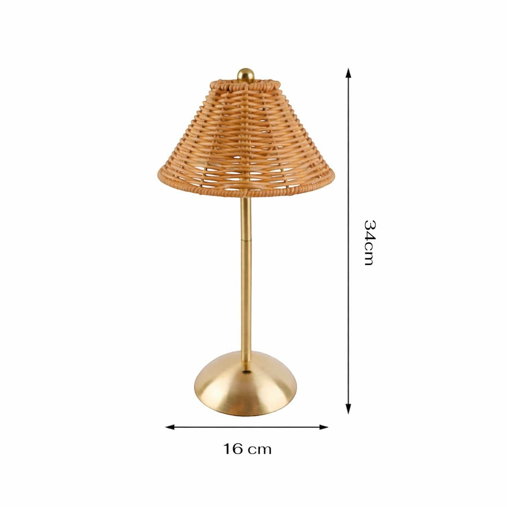 Lampe de table en rotin - Viva Lampe de table en rotin - Viva | Ambiance cosy