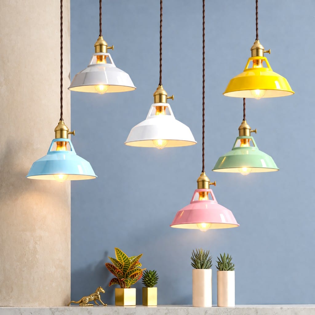 Lampe industriel suspendue - Vitro Lampe industriel suspendue - Vitro : Sublimez !