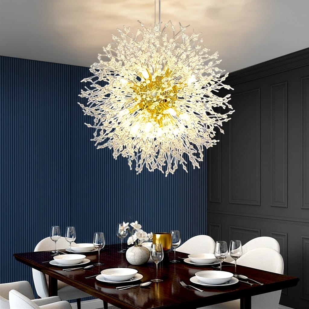 Luminaire suspension design boule - Stela Luminaire suspension design boule - Stela Ambiance chic