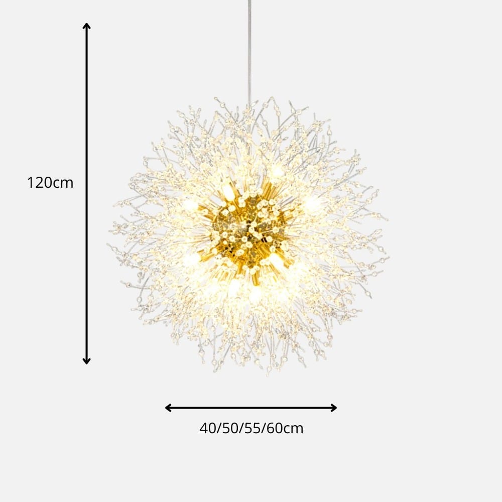Luminaire suspension design boule - Stela Luminaire suspension design boule - Stela Ambiance chic