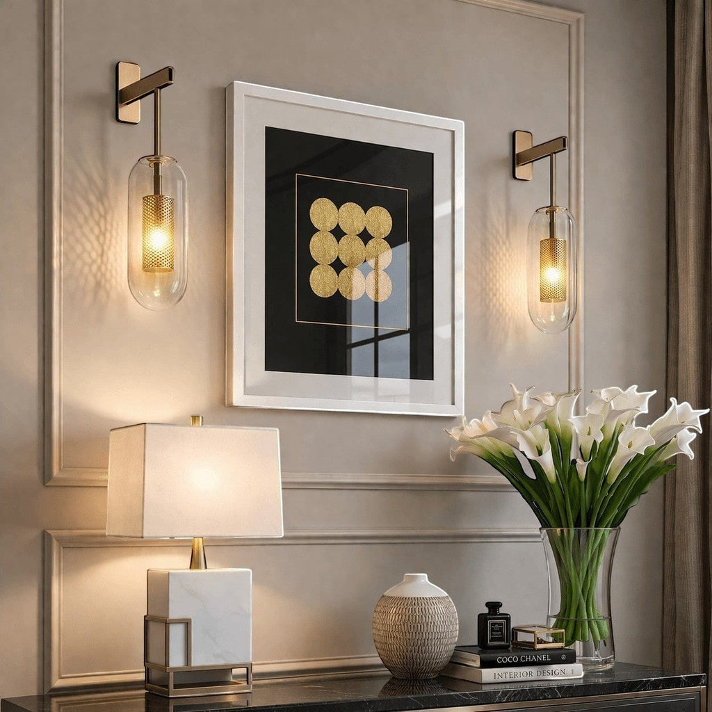 Applique murale en verre - Sulix Applique murale en verre - Sulix Illuminez votre mur