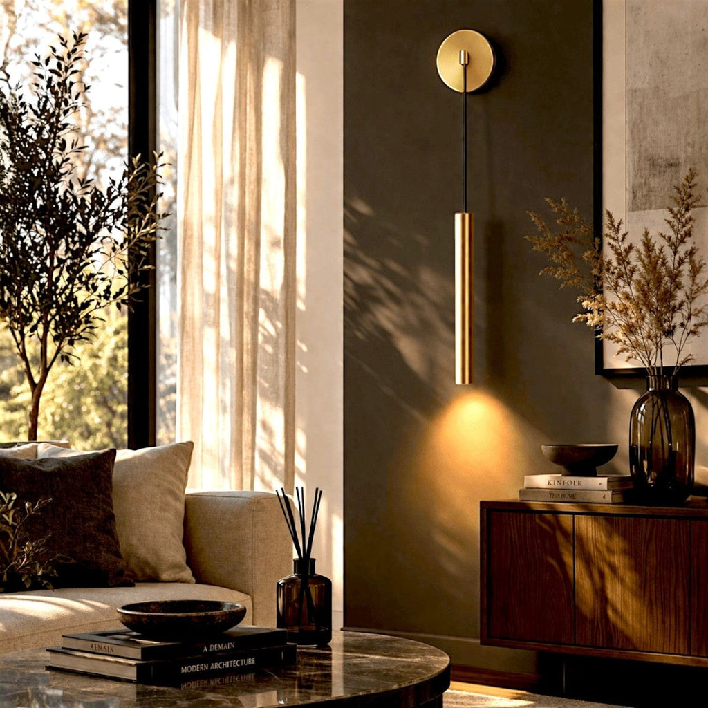 Lampe murale laiton - Molia Lampe murale laiton - Molia : Adoptez le chic