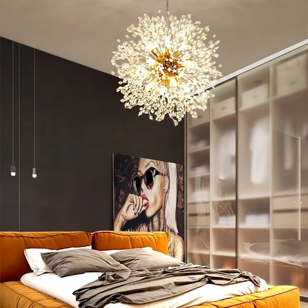 Luminaire suspension design boule - Stela Luminaire suspension design boule - Stela Ambiance chic
