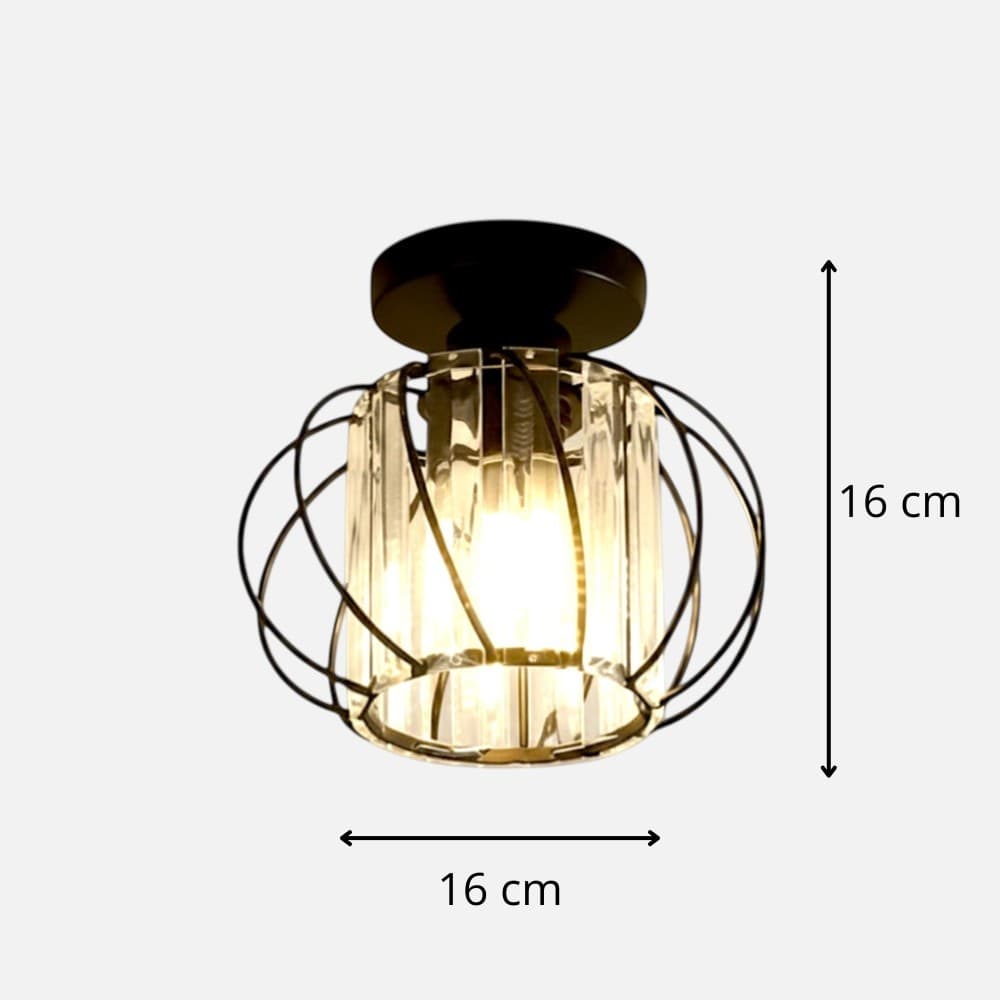 Plafonnier cristal led - Balis Plafonnier cristal led - Balis Éclat immédiat