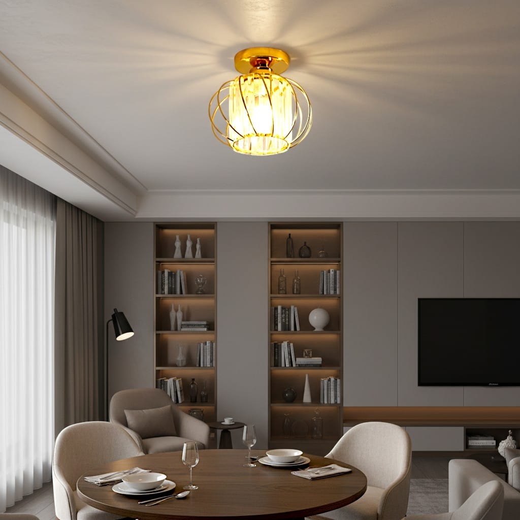 Plafonnier cristal led - Balis Plafonnier cristal led - Balis Éclat immédiat