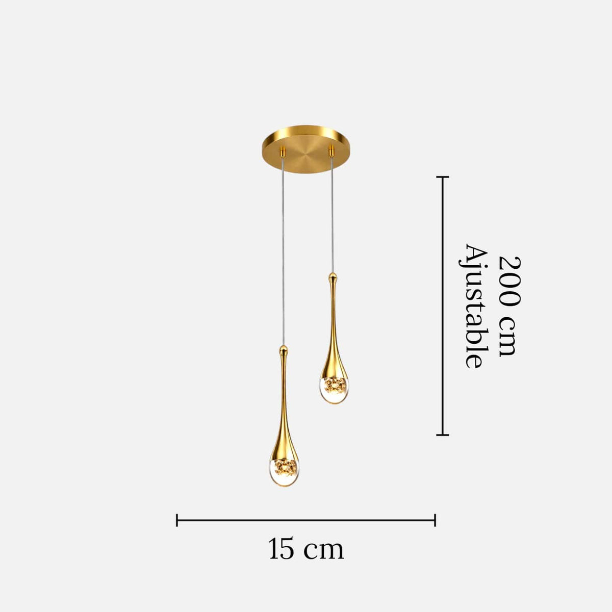 Lampe suspendue cristal - Lexa Lampe suspendue cristal - Lexa Illuminez l'intérieur