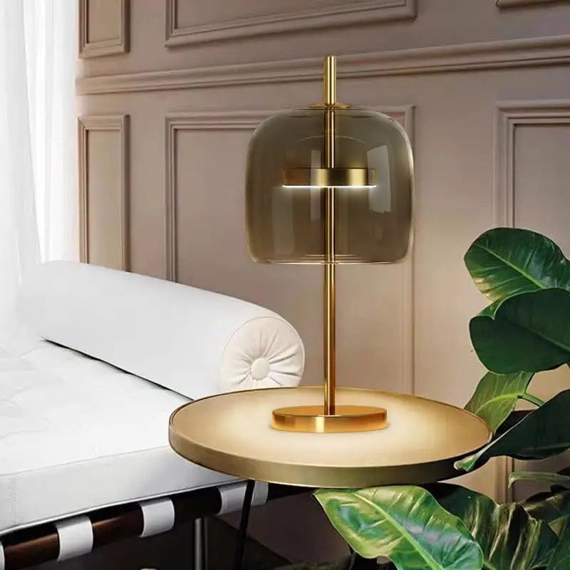 Lampe de table en verre - Lumio Lampe de table en verre - Lumio Illumine votre séjour