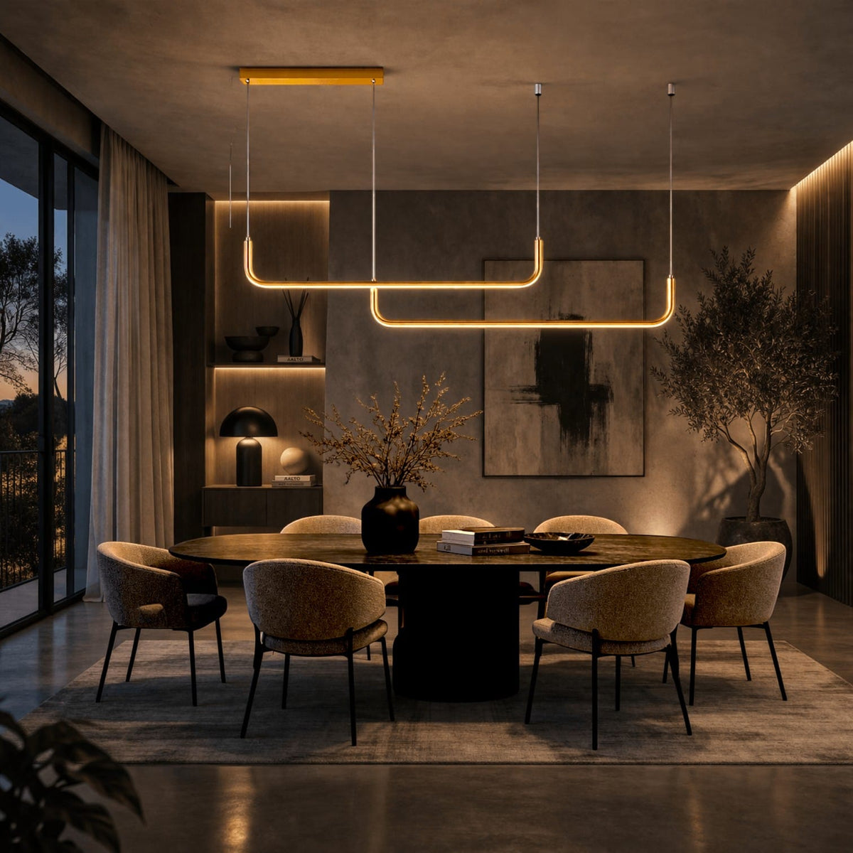 Luminaire led suspendu - Zina Luminaire led suspendu - Zina Apportez style et lumière