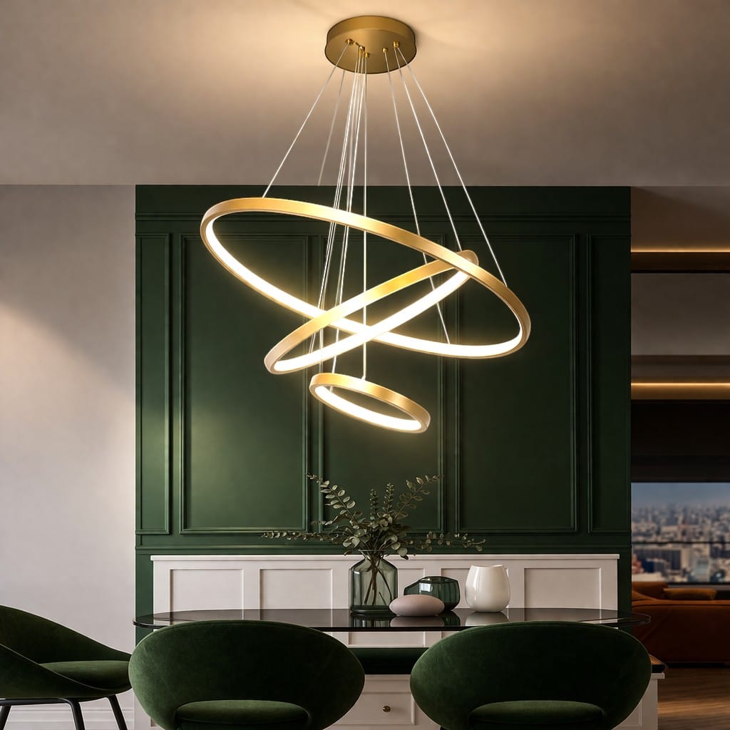 Lustre plafond moderne - Olie Lustre plafond moderne - Olie : Apportez du style