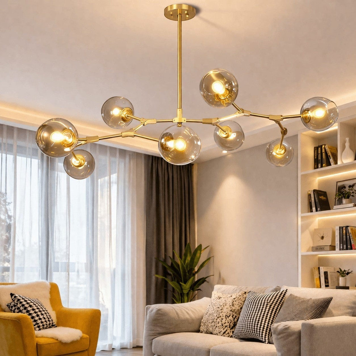 Lustre suspension verre - Hora Lustre suspension verre - Hora Illumine votre intérieur